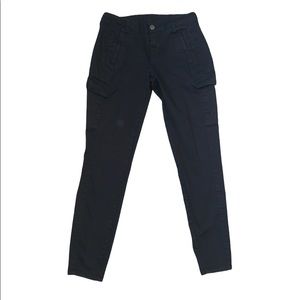Rue21 black stretch cargo pants